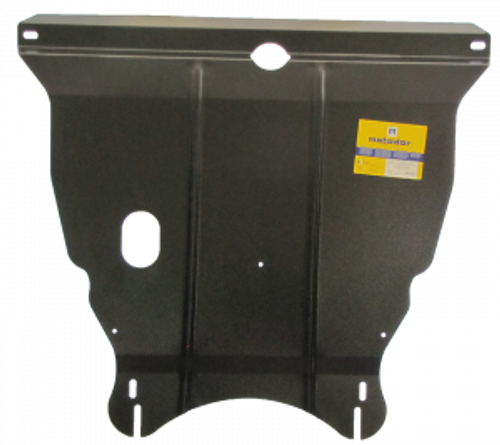 Защита картера Двигателя, КПП. 2 мм, Сталь. для Pontiac Vibe 2002-2008, Toyota Spacio 2002-2004, Toyota Matrix 2004-2007, Toyota Matrix 2001-2004 MOTODOR.04002