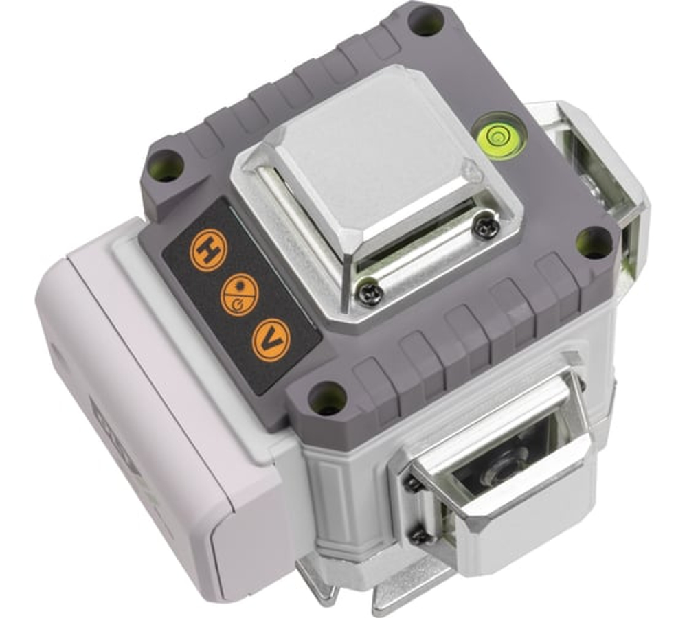 Нивелир лазерный DLT EK-100, 2 вертик. и 2 горизонт. линии (16 линий), дальность 30м 4431