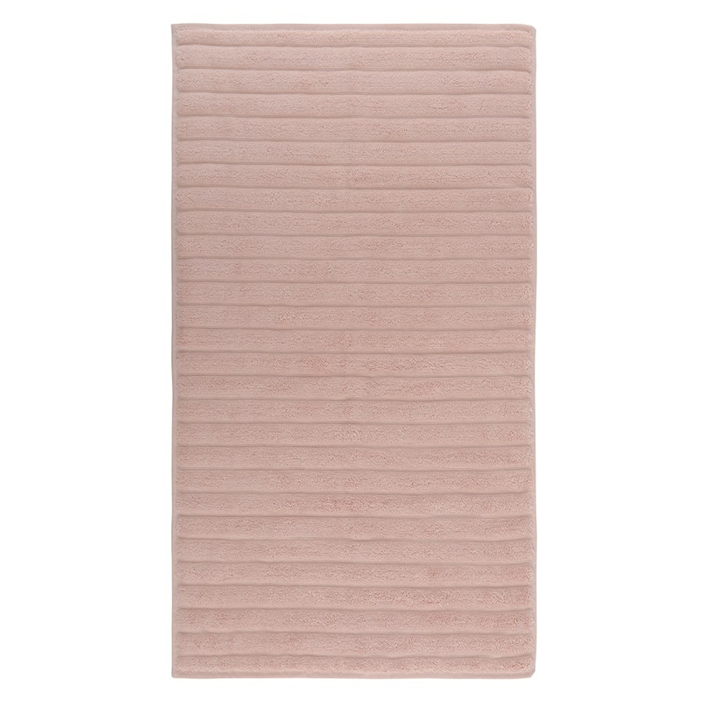 Полотенце для рук waves цвета пыльной розы из коллекции essential, 50х90 см