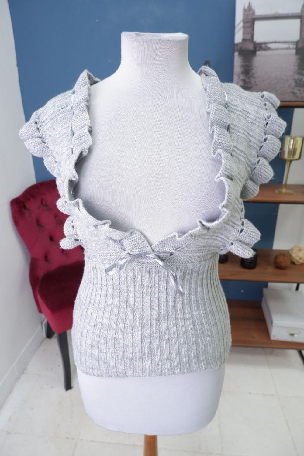 Кофта вязаная 42/44 размер