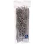 Мочалка для тела «Premium - Sandal», цвет серый, 70*10см (зип пакет и наклейка Ultramarine)✦