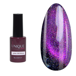 Unique Гель-лак Opal Cat Eye 07 (8ml)