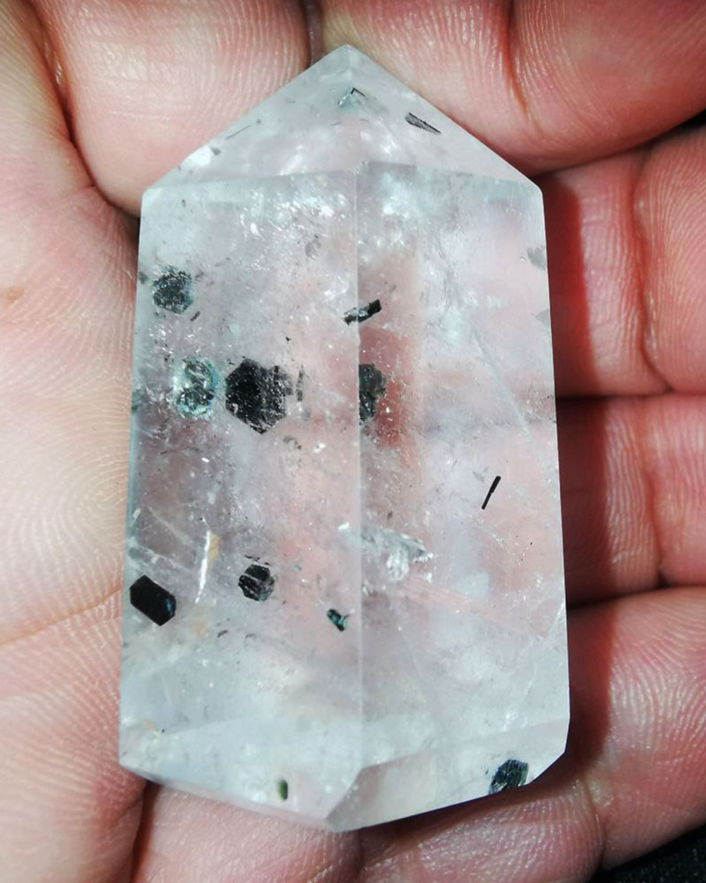 Кристалл кварц с включениями асс.