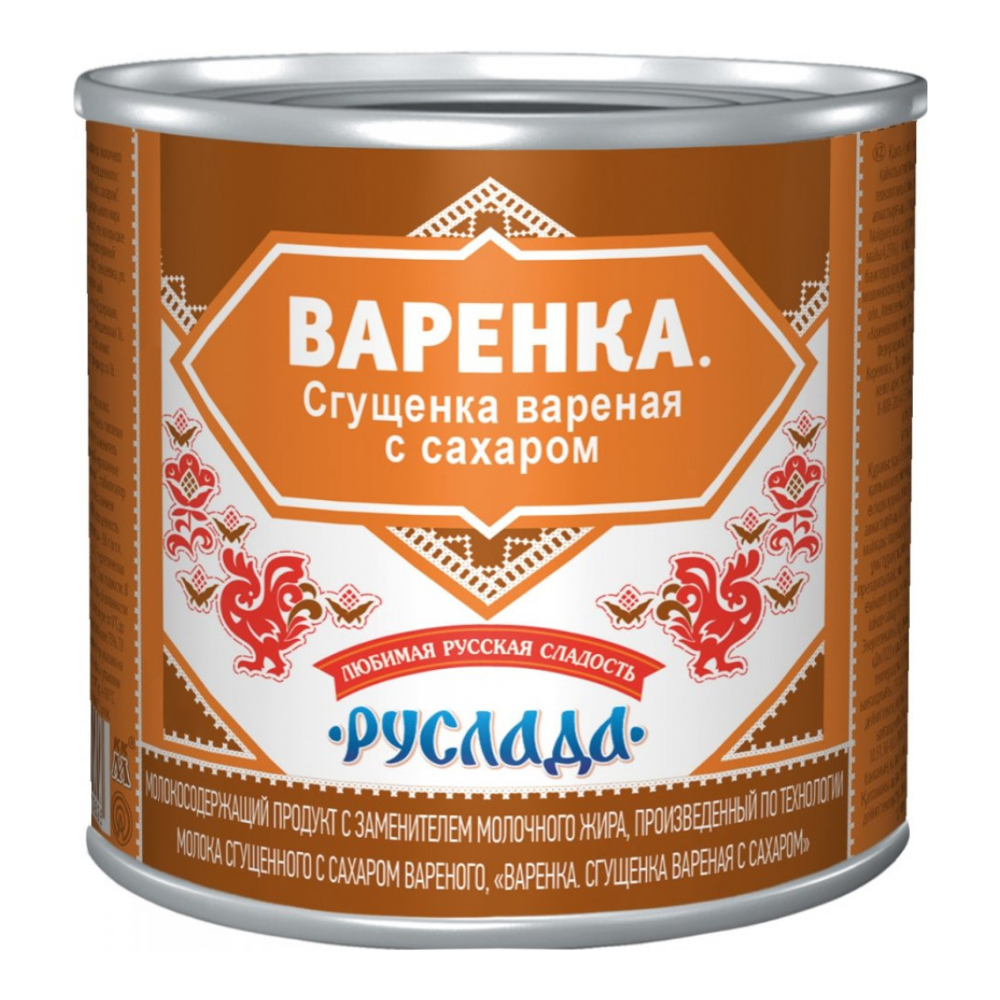Молоко сгущенка варенка Руслада 8,5% 370 гр