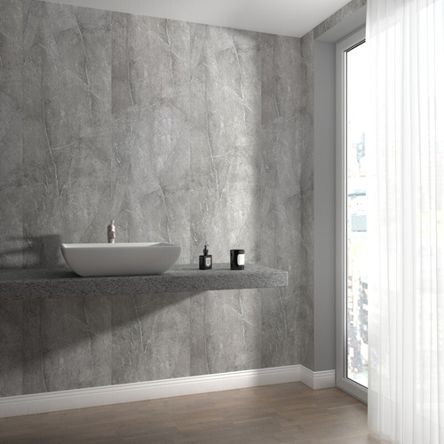 Ламинированная панель ПВХ ВЕК Мрамор Греческий 2700х500мм