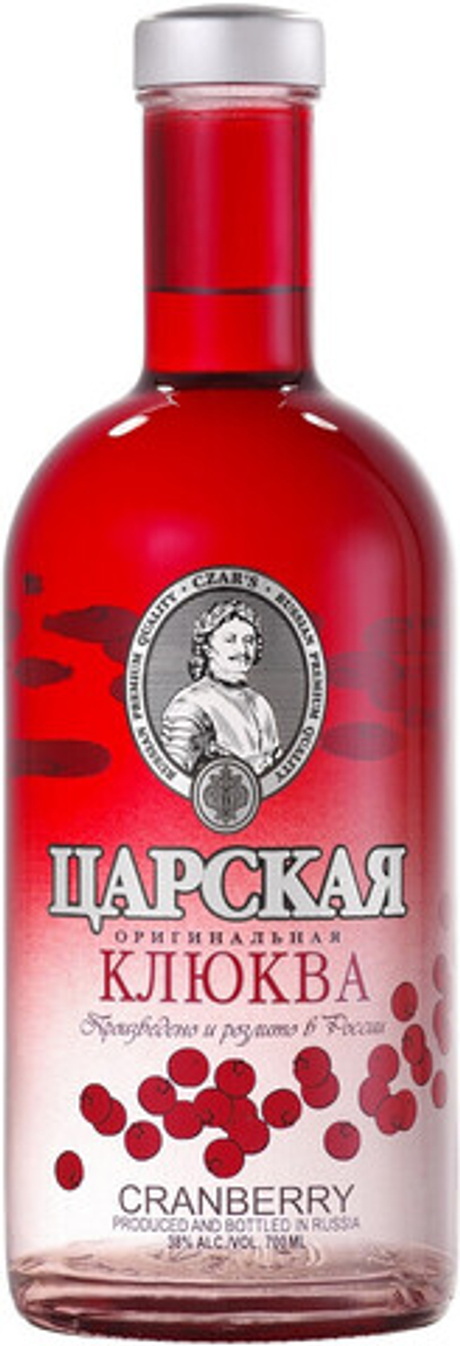 Настойка горькая Царская Оригинальная Клюква