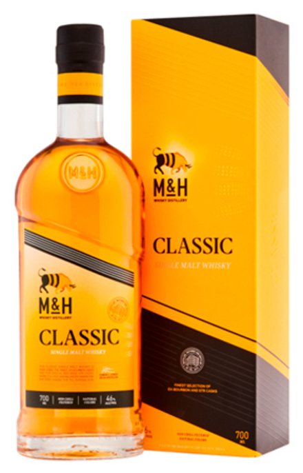 Виски M & H Classic 46% 0,7 л