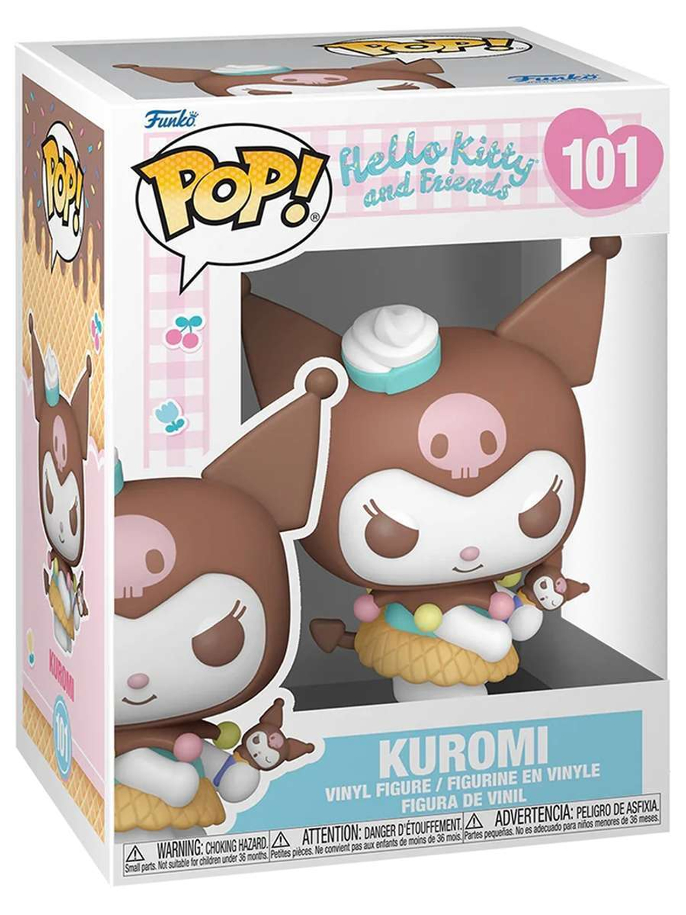 Фигурка Funko POP! Hello Kitty And Friends Kuromi (Ice Cream) (101) 83695