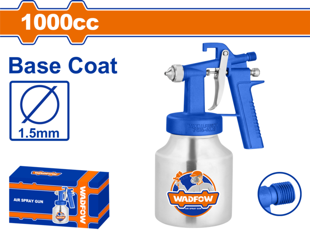 Краскораспылитель 1000 см3 (10) WADFOW WGA1561