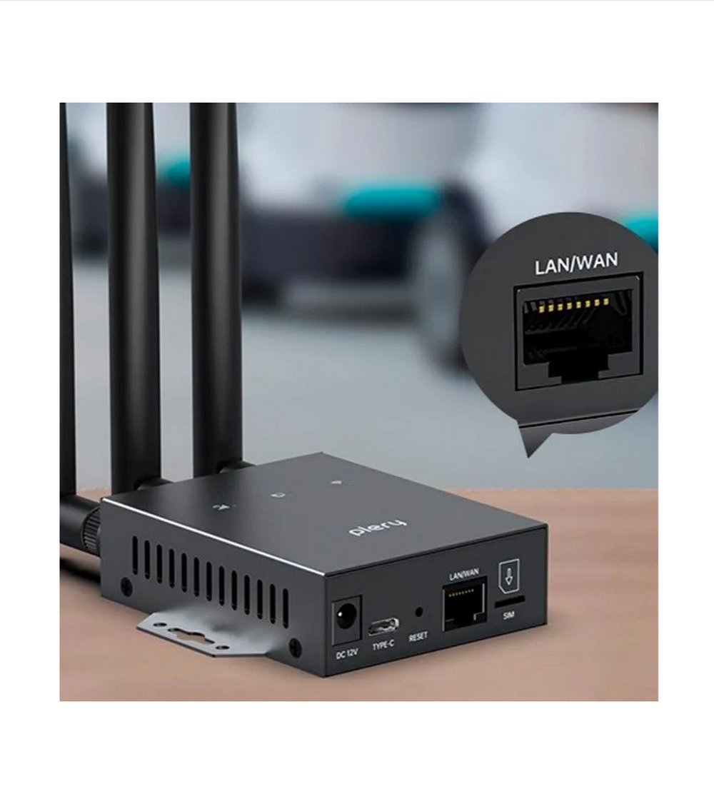 Wi-Fi роутер 4G Industrial RoHS Plery WS-G R802