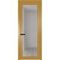 Алюминиевая дверь 1AGP золото стекло матовое