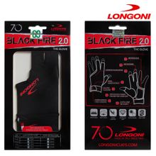 Перчатка Longoni Black Fire 2.0 левая M