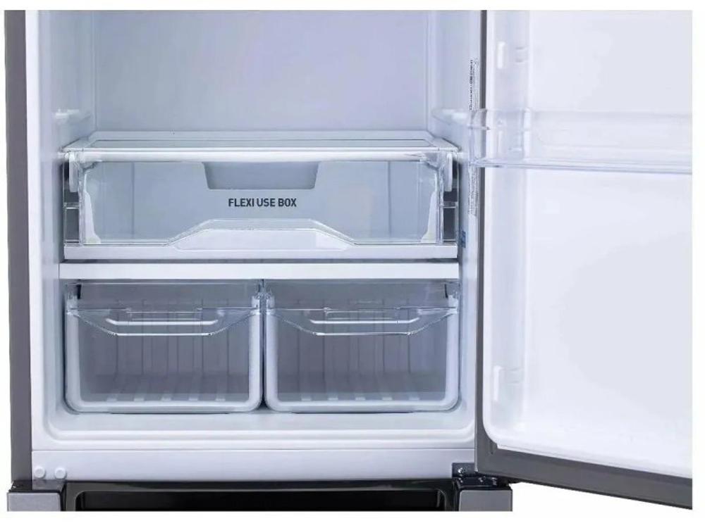 Холодильник двухкамерный Indesit DS 4180 G серебристый/черный