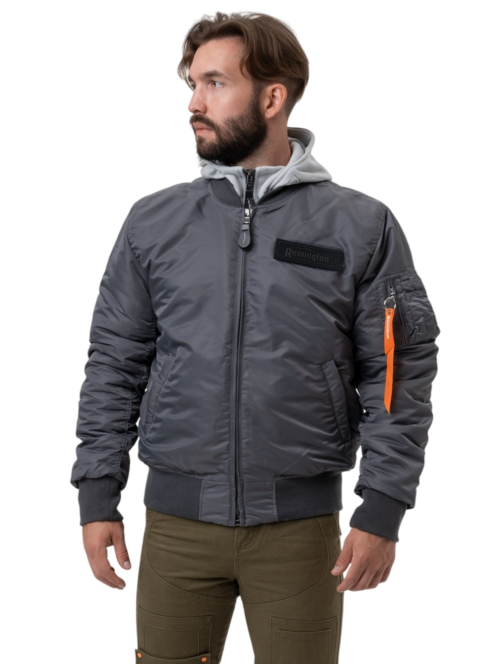 Куртка Бомбер Remington Wenham Gray р. S