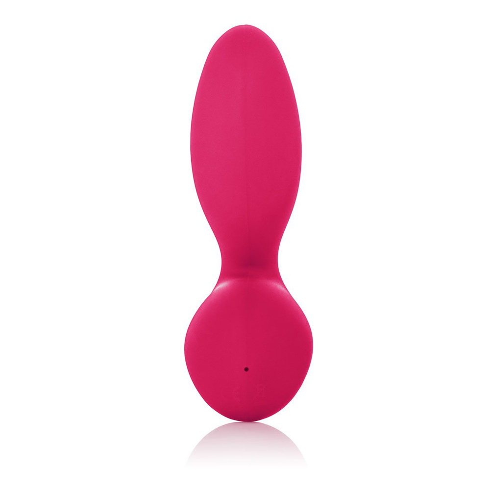 Красный вибромассажер Silhouette S3 - 12,75 см. (Цвет: красный)