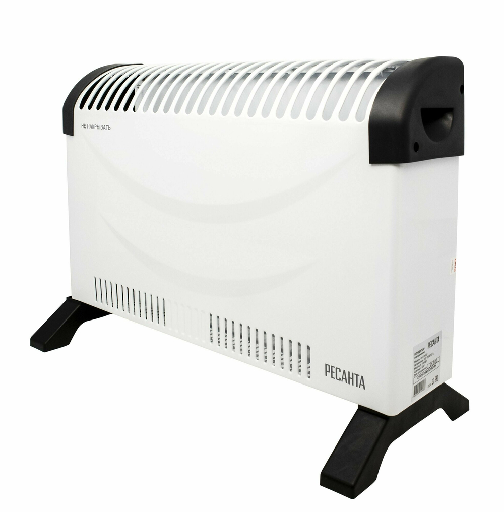 Конвектор электрический ОК-1000С (стич) Ресанта, напольный обогреватель для дома 1000 Вт