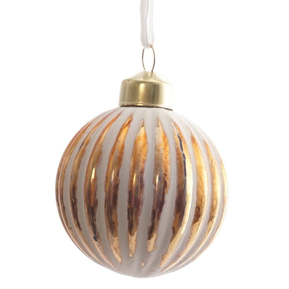GAEM Украшение новогоднее "Шар", L6 W6 H8 см, 4в.