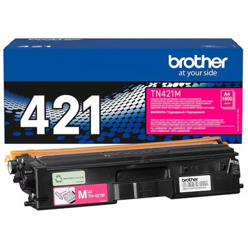 Тонер-картридж Brother TN-421M для HL-L8260CDW, DCP-L8410CDW, MFC-L8690CDW пурпурный (1.8K)