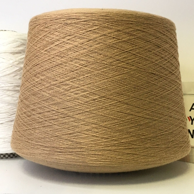 WOOLCOT Tollegno 1900, 50% хлопок, 50% меринос   2400м/100гр  col.260. Iconi camel  Коричневый верблюжий Только мал. бобинки: 136, 150гр.