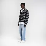 Кардиган Dissident Logo Pattern Черный