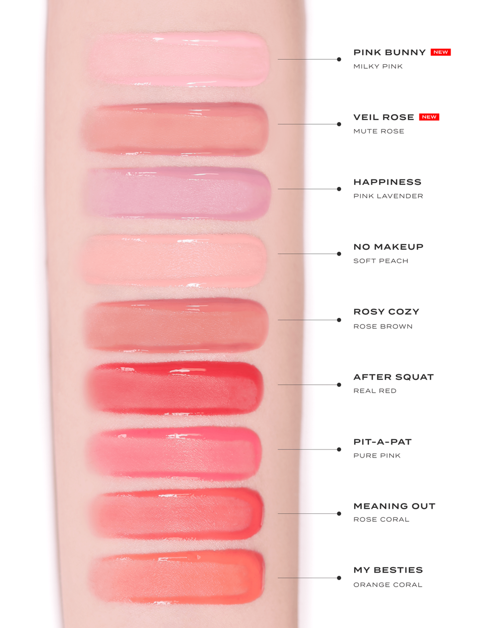 FEEV Увлажняющая цветная сыворотка-румяна-тинт Hyper-Fit Color Serum No Makeup (Mini)