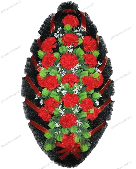 Ритуальный венок стандарт №4