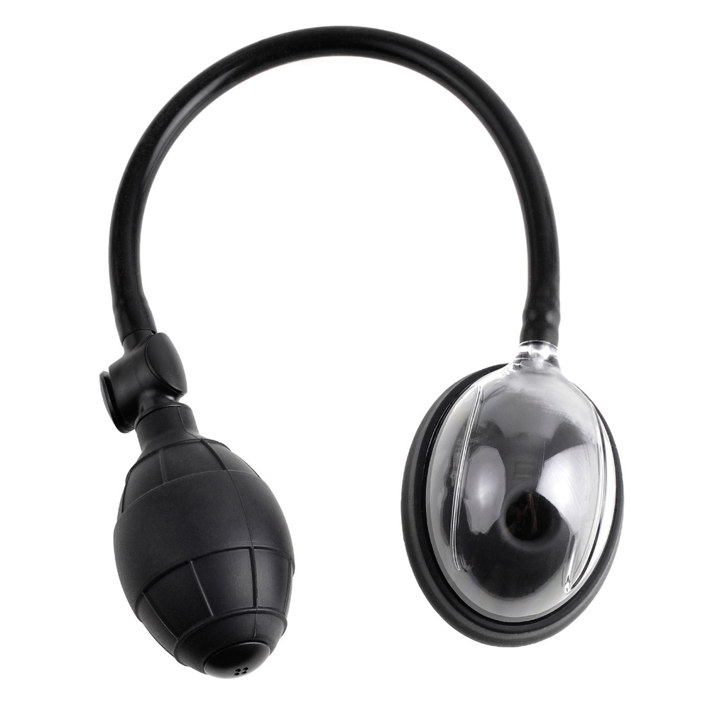 Вакуумная помпа для клитора и вагины Mini Pussy Pump (Цвет: черный)