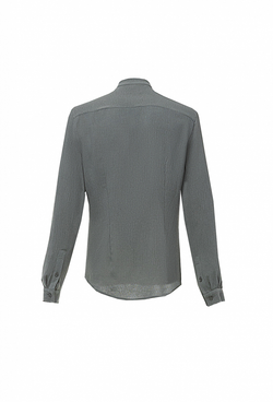 Рубашка с длинным рукавом серая 03-05-23 SS men