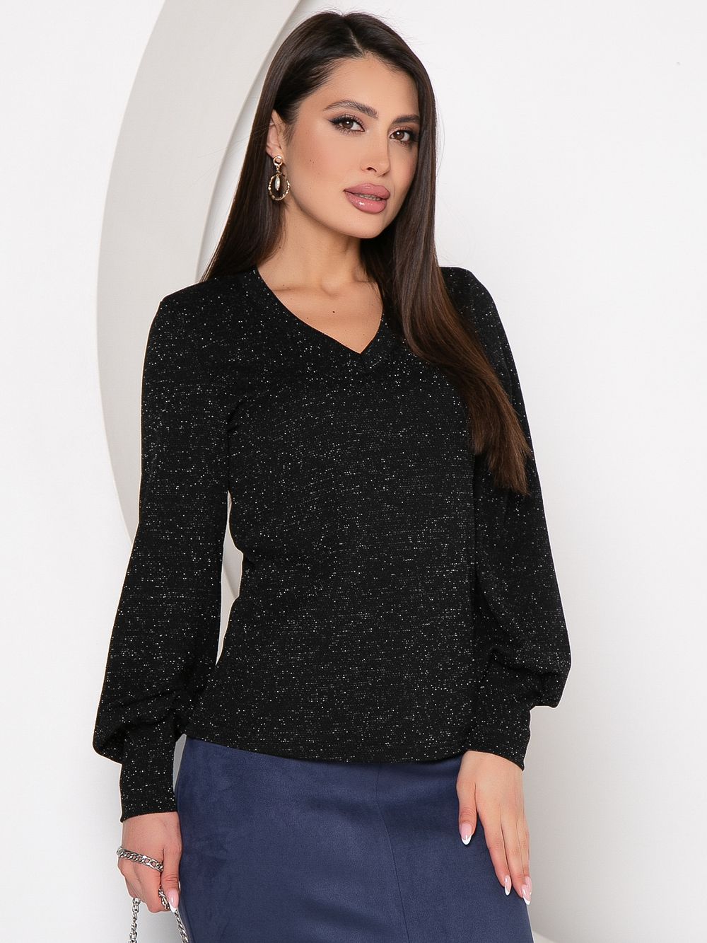 Блуза Диана (блэк) Diolche