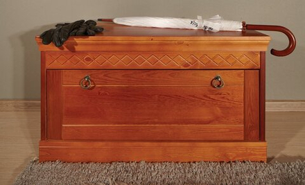 арт. 8104 Скамья для обуви Дания Ш890хГ360хВ490