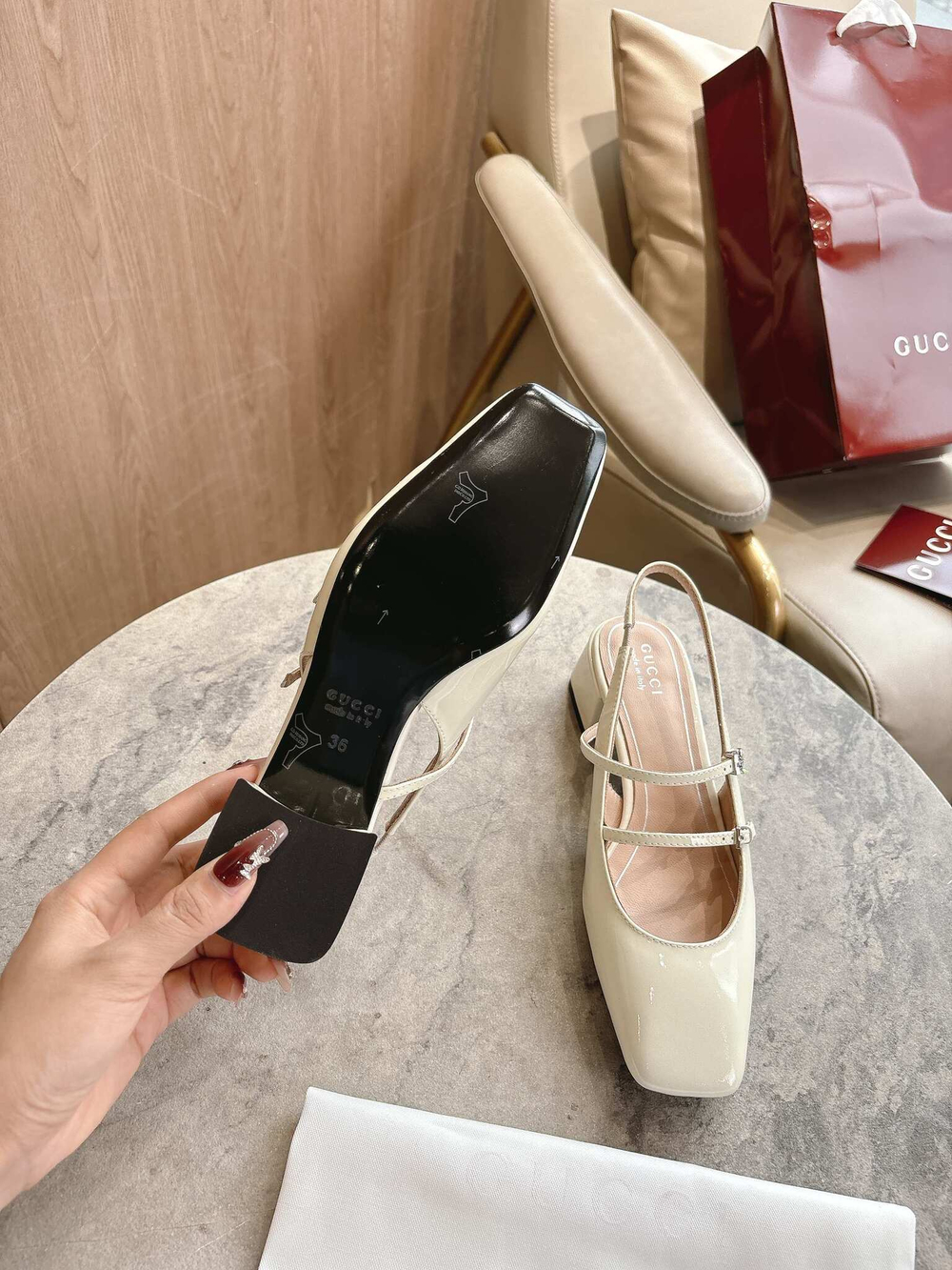 Gucci Slingback Pump (3 colors)