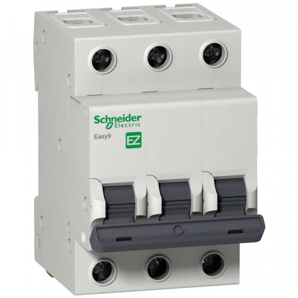 Выключатель автоматический 3П 25А характеристика D 6кА Schneider Electric EASY 9 400В =S= EZ9F86325