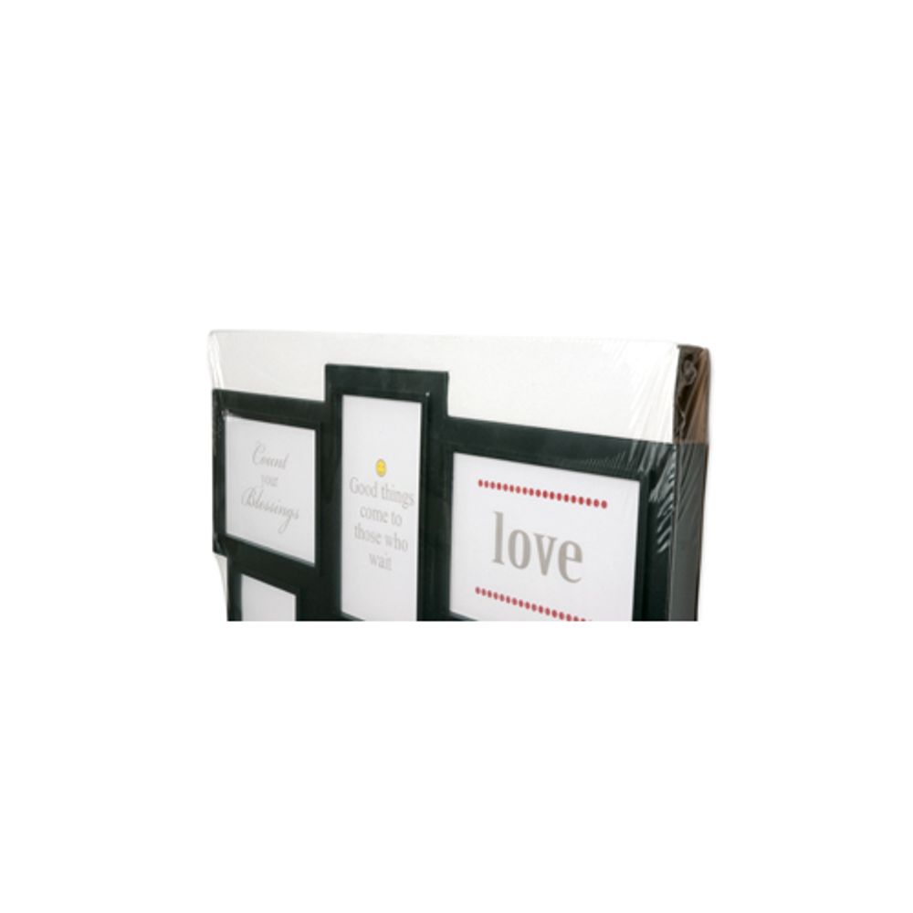 Innova PI03447 фоторамка 21 фото 10*15 Maggiore XV черная, пластик | Innova