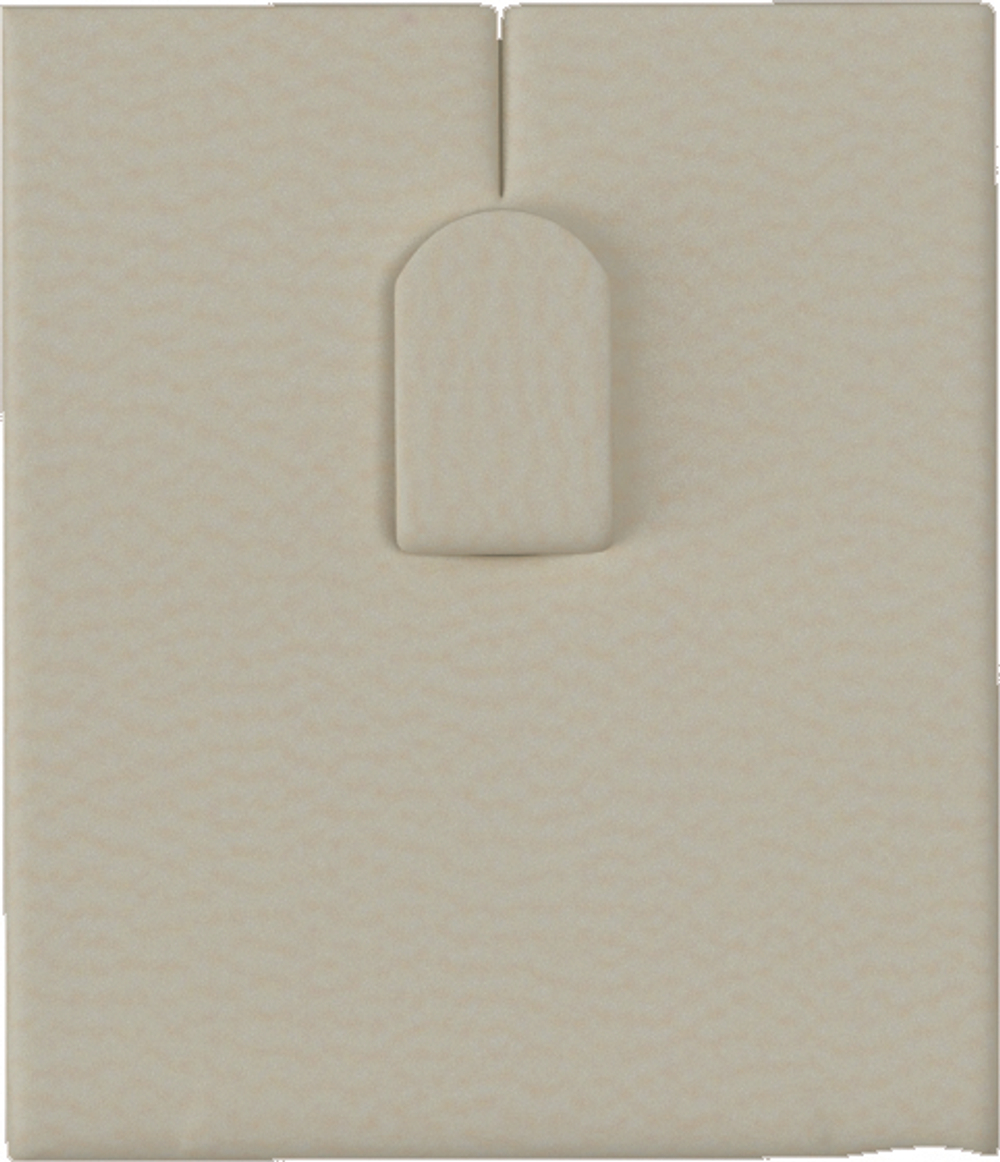 Вкладыш 09/наклонный/для кольца/язычок/прорезь для нитки