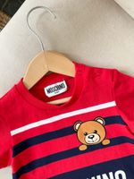 Хлопковая футболка  Moschino, 80