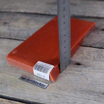 Смальта оранжевого цвета, 800 гр, в кирпичиках V1-1507