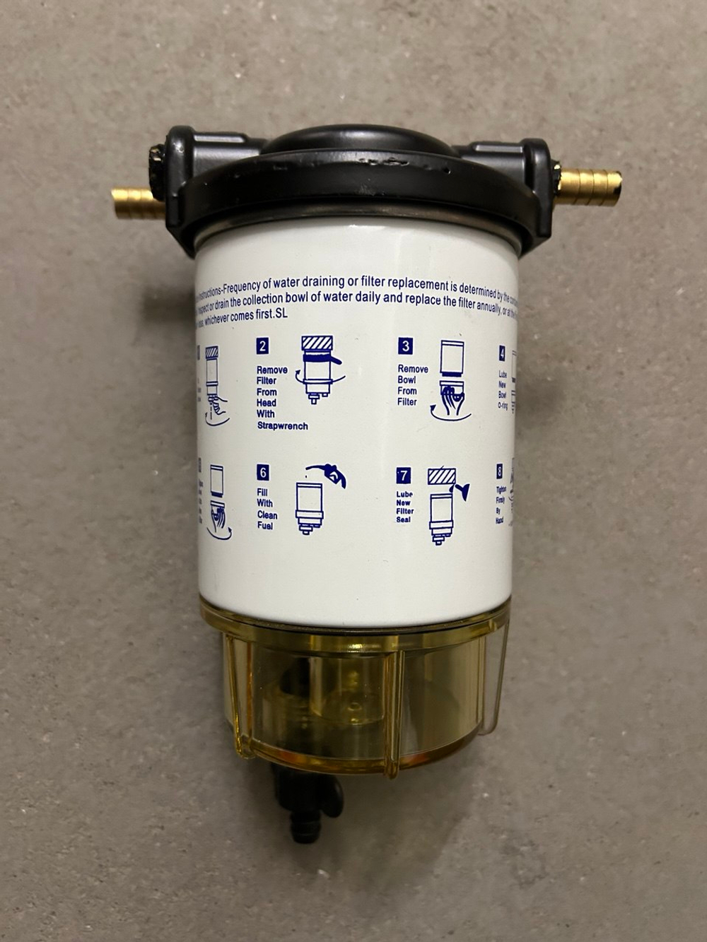 Фильтр сепаратор с отстойником