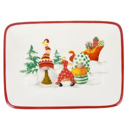 Блюдо " " 20х15см (керамика) (подарочная упаковка)