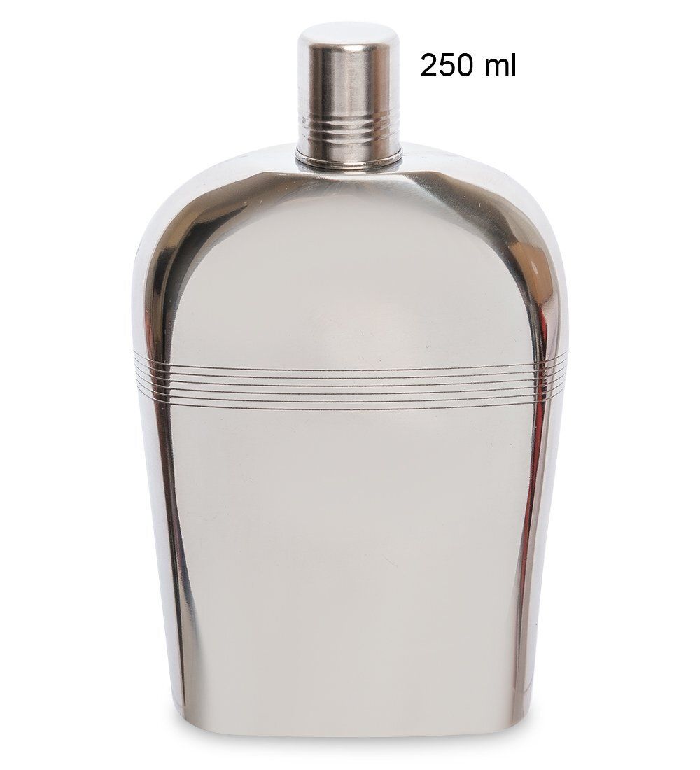 GT-49 Подарочный набор фляжка 250 мл со столовыми приборами «Россия»