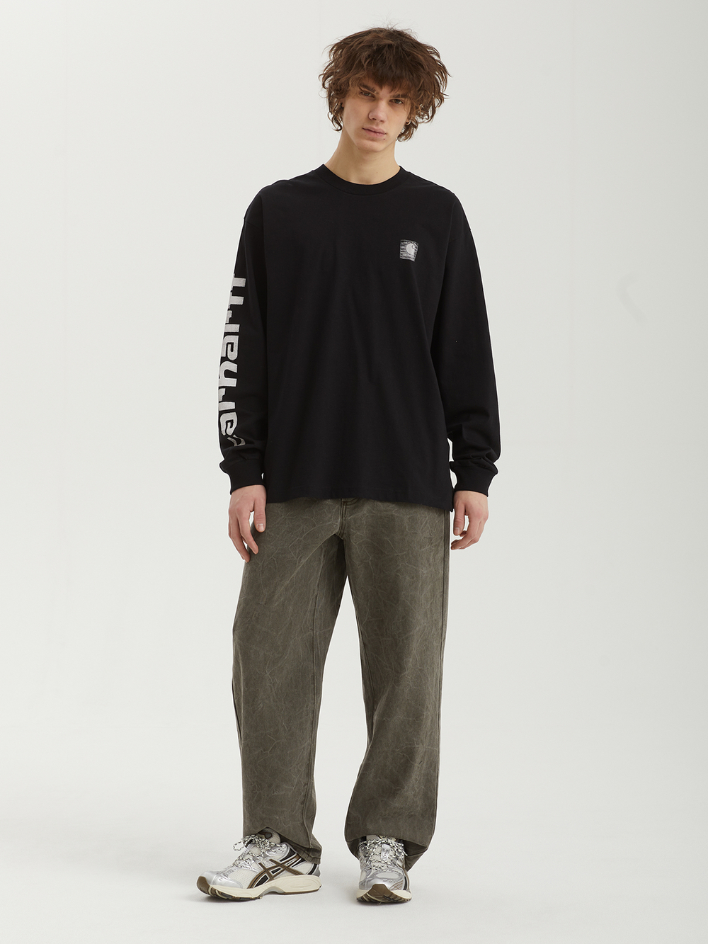 Мужские Джинсы Classic Wrinkle Baggy