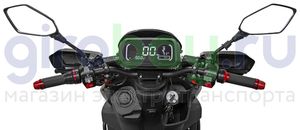Электроскутер GT Tank 3000W (72V/60Ah) - Чёрный фото №11