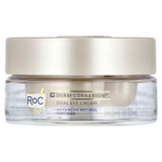 RoC, Derm Correxion®, двойной крем для области вокруг глаз, улучшенный ретинол и пептиды, без отдушек, 10 мл (0,34 жидк. унц.) каждый
