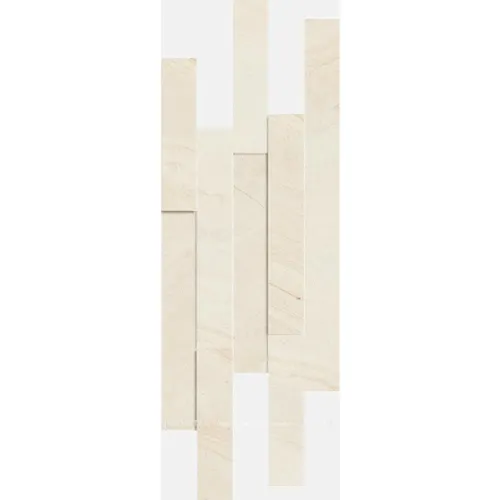 Декор Italon Рум Стоун Уайт Брик 3D 28х78 керамогранит белый Упак. 4 шт. 0,87 кв.м.