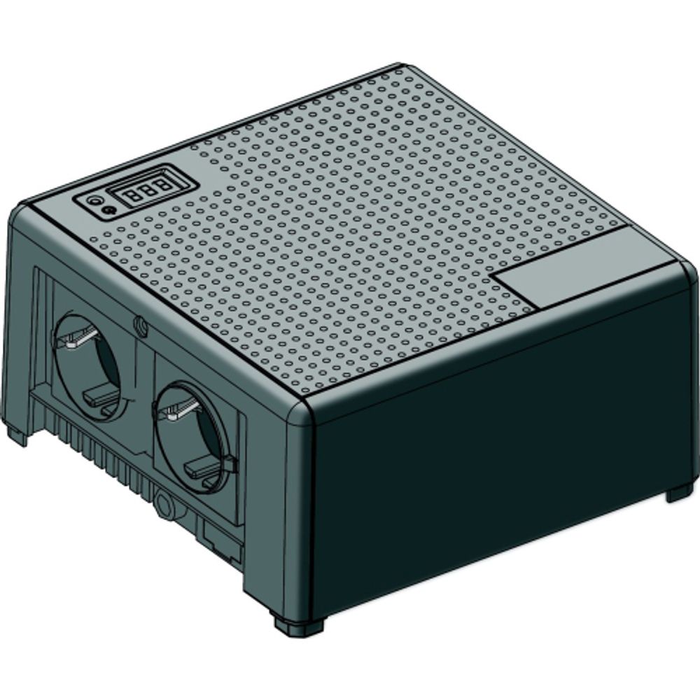 Стабилизатор напряжения ЭРА CНК-500-УЦ компактный универсальный, 140-260В/220В, 500ВА