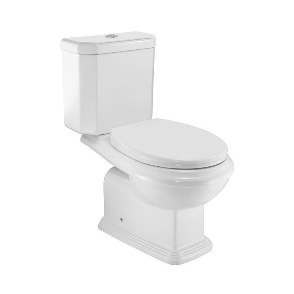 Унитаз напольный для навесного бачка QPS-WHT-7753P180UFPMZ