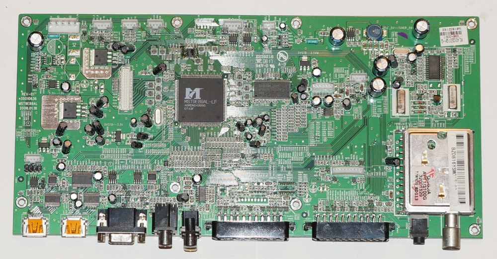 35010636 MST9E89AL mainboard телевизора Elenberg