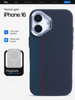 Карбоновый чехол на iPhone 16 J213