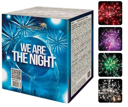 Батарея салютов "We Are The Night" GP497/2 16 залпов * 0.8"  (1/24)