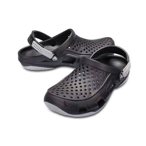 Crocs Swiftwater 'Black Gray'