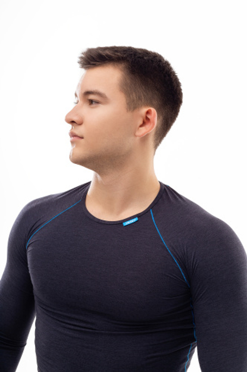 Термобелье KV+ TENERO dark grey, рубашка мужская, 21U133.1